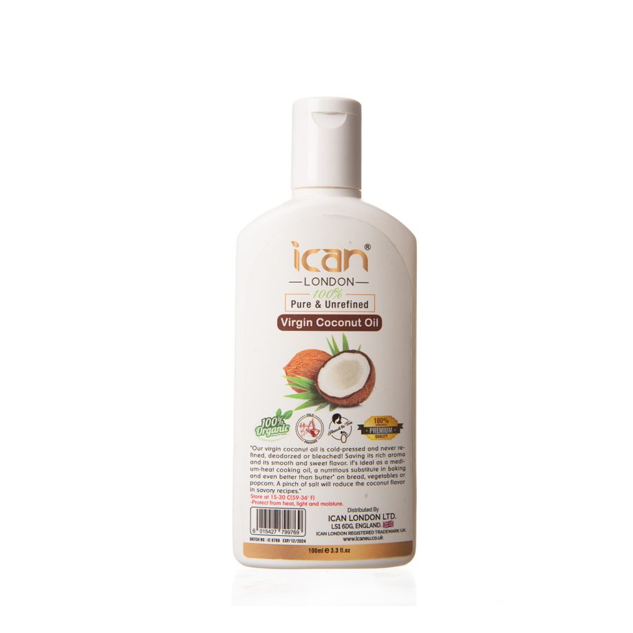 iCan London Virgin Coconut Oil 100ml